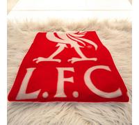Vibrant Red Liverpool FC Blanket Soft Warm Machine Washable Fan Essential