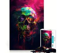 Vibrant Requiem Adults 1000 Pieces Puzzle Mind Training Fun Burr Free Clean Cut Pieces Heartwarming Gathering Activity (38x52cm)