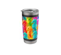 Vibrant Seahorse Dopamine Ocean Pattern Art Stainless Steel Insulated Tumbler