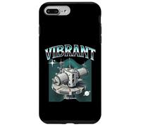 Vibrant Space Signal Sci Fi Retro Space Station Case for iPhone 7 Plus/8 Plus