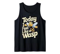 Vibrant Sweet Awesome Bug Cool Unique Backyard Vivid Wasp Tank Top