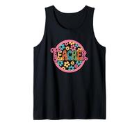 Vibrant Teacher Flower Power Delight Tank Top