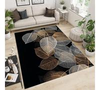 Vibrant Tropical Leaves Area RugStylish Indoor Decor for Living Room Bedroom Kitchen & BathroomColorful Plant Leaf Design Doormat for Home Elegance