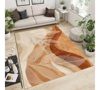 Vibrant Tropical Leaves Area RugStylish Indoor Home Decor for Living Room Bedroom Kitchen BathroomColorful Plant Leaf Design for Comfort and Elegance