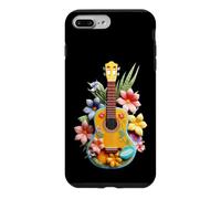 Vibrant Ukulele Tropical Flowers Music Player Case for iPhone 7 Plus/8 Plus