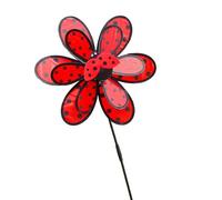 Vibrant Wind Spinners Double Layer Garden Pinwheels With Stakes Decoration For Camping Picnics Outdoor Activities Outdoor Sculpture