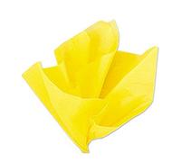 Vibrant Yellow Tissue Sheets (50cm x 66cm) 10 Count - Premium Quality, Large Gift-Wrapping Paper for Crafts, Decorations, and Special Occasions