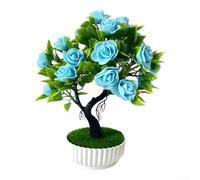 Vibrant20-Bloom Artificial Tree In Stylish White Pot - 6 Colors!(E)