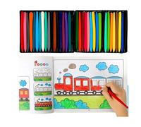 Vibranted Coloring Book for Kids Friendly Paper for Preschool Art Activities and Creative Learning Colorful Preschool Coloring Supplies