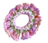 Vibranting Handmade Crochet Floral Headband Soft Kniting Hair Fashion Accessory For Stylish Outfits Casual Wear