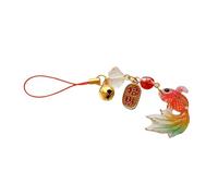 Vibranting Handmade Fish Star Alloy Phone Charm Pendant Sturdy Acrylics Materials with Adjustable Length Designs Festival Gifts Charm
