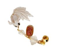 Vibranting Handmade Fish Star Alloy Phone Charm Pendant Sturdy Acrylics Materials with Adjustable Length Designs Festival Gifts Charm