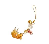 Vibranting Handmade Fish Star Alloy Phone Charm Pendant Sturdy Acrylics Materials with Adjustable Length Designs Festival Gifts Charm