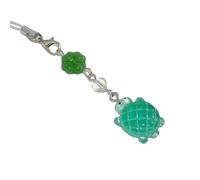 Vibranting Turtles Keychain Soft Resin Retro Styles Lovely Phone Bag Accessories Keychain Decoration