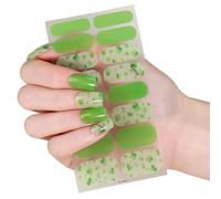 Vibrantly Green Themed Decals to Celebrate Patricks Day Stickers Simple to Use User Friendly Design 1sheet Trifolium Pattern Unguis Decals