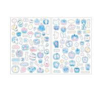 Vibrantly Waterproof PeelOff Decorative Sticker Featuring Fruit Pattern for Crafting and Planners Craft Enthusiasts Planet Fruit Sticker