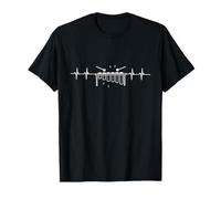 Vibraphone Mom Marimba Ninja And Mallet Glockenspiel T-Shirt