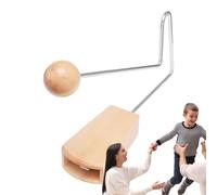 Vibraslap Instrument, Vibra-Slap Percussion Instrument - Wood Percussion Instrument, Vibra Slap Percussion for Strong Musical Echoes for Musicians, Stage Performances,