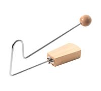 Vibraslap Instrument - Wooden Percussion Sound Device | Loud Musical Clacker For Group, Party, Theater Show | Hand Rhythmic Rattle Tool For Artists, Musicians,