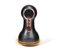 Vibrastone Gua Shock Wave Therapy Device 2.0 Original, Hand Held Deep Tissue Massager for Back, Neck, Shoulder Pain Relief, Rechargeable Electric Body Massager with Heat and Vibration Function