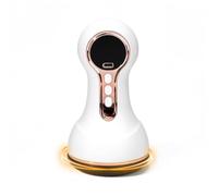 Vibrastone Gua Shock Wave Therapy Device 2.0 Original, Hand Held Deep Tissue Massager for Back, Neck, Shoulder Pain Relief, Rechargeable Electric Body Massager with Heat and Vibration Function