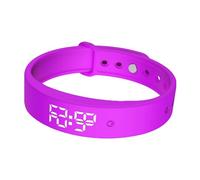 Vibrating Alarm Clock Bracelet - Silent Vibration Reminder Clock, Deep Sleep Aid | Timer Three Daily Alarms Water Absorption Medication Toilet Training Portable Device