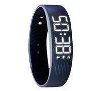 Vibrating Alarm Clock Bracelet - Waterproof Wrist Watch with Silent LED Display | For Bedroom, Office, Home, Sleep, Discretion, Comfort, Great for Sleeping and Traveling