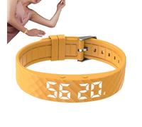 Vibrating Alarm Reminder Watch - Alarm Bracelet, Watch Wearable Silent Timer | Vibration Adjustable Alarms Clock Wristband | For Sleep Travel Women Men Adults Girls Kids Seniors Elderly