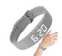 Vibrating Alarm Reminder Watch - Alarm Bracelet, Watch Wearable Silent Timer | Vibration Adjustable Alarms Clock Wristband | For Sleep Travel Women Men Adults Girls Kids Seniors Elderly