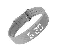 Vibrating Alarm Reminder Watch - Silicone 20g | Smart Watch | Pill Reminder | LED Seven-Segment Display Rechargeable Wristband With 50mAh Battery 45-Day Standby For Medication, Fitness