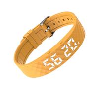 Vibrating Alarm Reminder Watch - Silicone 20g | Smart Watch | Pill Reminder | LED Seven-Segment Display Rechargeable Wristband With 50mAh Battery 45-Day Standby For Medication, Fitness