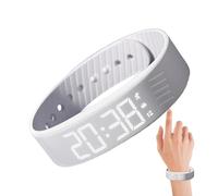 Vibrating Alarm Watch | Vibrating Alarm Wristband Smart Watch | Anti-Snooze Cool Gadgets Clock Smartwatch for Heavy Sleepers Bedroom Travel Sports School Outdoor Work