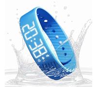 Vibrating Alarm Watch | Vibrating Alarm Wristband Smart Watch | Silent Adjustable Smartwatch Wristband Clock for Travel School Sports Outdoor Women Men Kids Heavy Sleepers Birthday