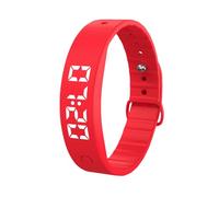 Vibrating Alarm Wristband - 9.45 Inches Silicone Wrist Alarm | Adjustable Vibration Reminder Band For Sleepers Students Seniors | Alarmm Wristband - Adults Kids Daily Sleep Home Travel