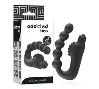 Vibrating anal plug addictive special prostate, Width 70 mm, Length 164 mm, Depth 55 mm, Department Couple, Poids 0.104 Kg, Color Black