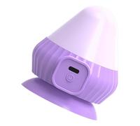 Vibrating Ball, Rechargeable Trigger Point Massage Device with Suction Cup, Deep Tissue Exercise Ball for Shoulder Legs Back Foot Muscle for Elderly Men Women 7.2x7.2x8.1cm