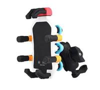 Vibrating Bicycle Phone Holder ABS Metal Silicone Bike Phone Holder Anti-Shake Design for Smartphone