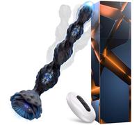 Vibrating Butt Plug Prostate Massager Anal Plug - Silicone Anal Vibrator with 7 Vibrating Modes, Progressive Anal Sex Toys for Men Women Couples