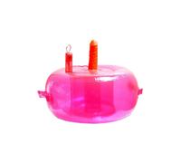 Vibrating Ecstacy Lounger & 6" Thick Dong Anal Wand Butt Plug Dildo Sex Toy