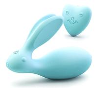 Vibrating Egg Rabbit Twin Shock Wearable Sex Egg Rabbit Ears Women Masturbation Vibrator Sex Toy Women Toys