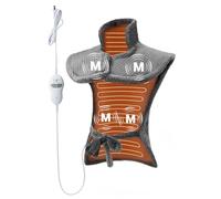 Vibrating Heating Pad for Neck and Shoulders and Back, 24" x 35"Large Massaging Heating Pad for Back Pain Relief，Wearable Heating Pad Massager Combo with Auto Shut Off, Full Back Relaxation Gifts