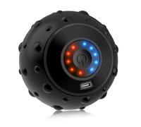 Vibrating Massage Ball 5-Speed，Next Generation Vibrating Ball Physical Therapy for Muscle Massage and Myofascial Trigger Point Release ，Relieves Muscle Pain & Tightness, Improves Mobility & Circula