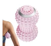 Vibrating Massage Ball, Vibration Roller for the Neck | Adjustable Cervical Extender | For Travel Office Yoga Dormitory Apartment Gym Post