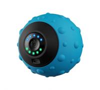 Vibrating Massage Ball with 5-Speed Mode, Portable Vibrating Massage Ball for Muscle Recovery and Soreness Relief Rechargeable Ball Massager, for Muscle and Fitness (Blue)