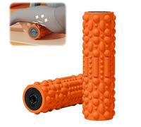 Vibrating Massage Roller, Electric Foam Roller, Foam Roller for Deep Tissue Muscle Massage, Massage Roller for Back Pain Relief, Balance & Stimulate Blood Flow After Running, Gym, Pilates, Yoga