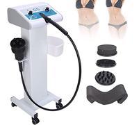 Vibrating Massage Slimming Machine ,High Frequency G5 Electric Fat Burning Machine ,Cellulite Vibration Fat Burner Machine ,with 4 Massage Heads,for Body Belly Waist Arm Back Cellulite Reducation,B