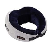 Vibrating Neck Pillow - Electric Rechargeable Cervical Spine Massage Cushion,Comfortable Neck Support with 3 Modes for Relief -, Home, Car, Airplane Travel Jiyun