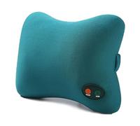 Vibrating Pillow Massage Pillow Electric Soft Vibrating Neck Cushion with Heat, Vibration Kneading Neck Car Massager for Driving Seat