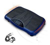 Vibrating plate exercise machine, suitable for full body workout, weight loss and home fitness, equipped with Bluetooth speaker, remote control,