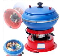 Vibrating Polishing Drum, Jewelry Sleeve Polisher and Jade Vibrating Polishing Machine, Professional Vibration Tumbler, for Metal Parts, Gemstones,220V
